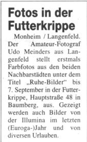 Monheimer Wochenanzeiger 27.8.2003